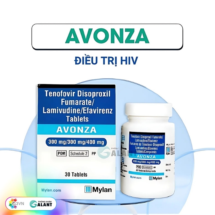 Avonza - 300/300/400 - Điều trị ARV