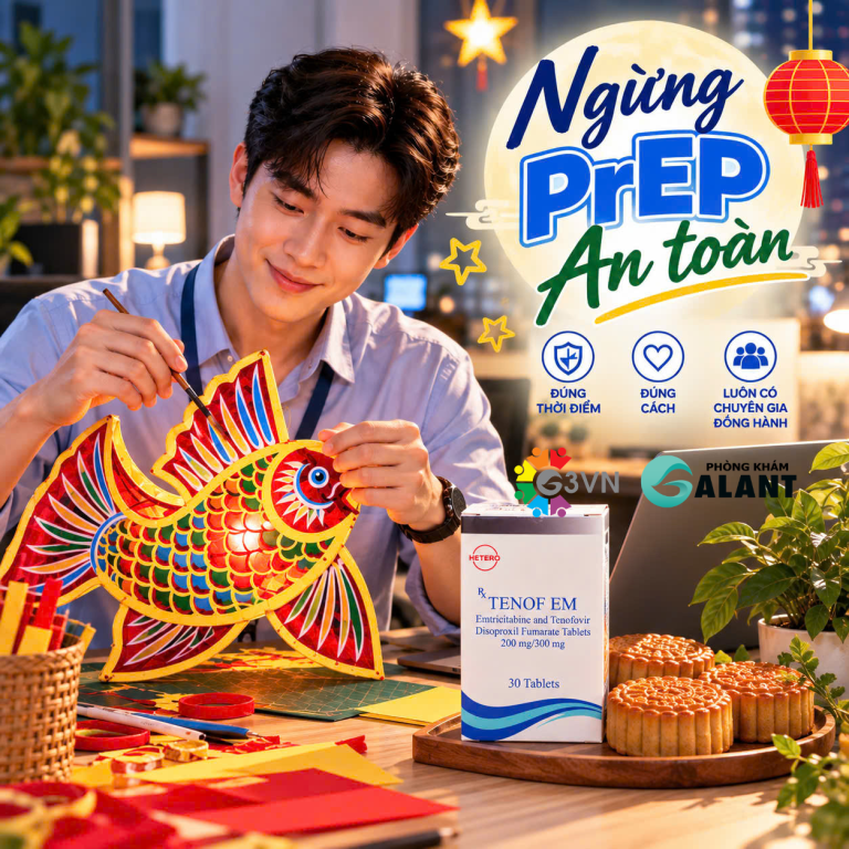Ngừng PrEP an toàn: 5 điều cần biết trước khi dừng PrEP