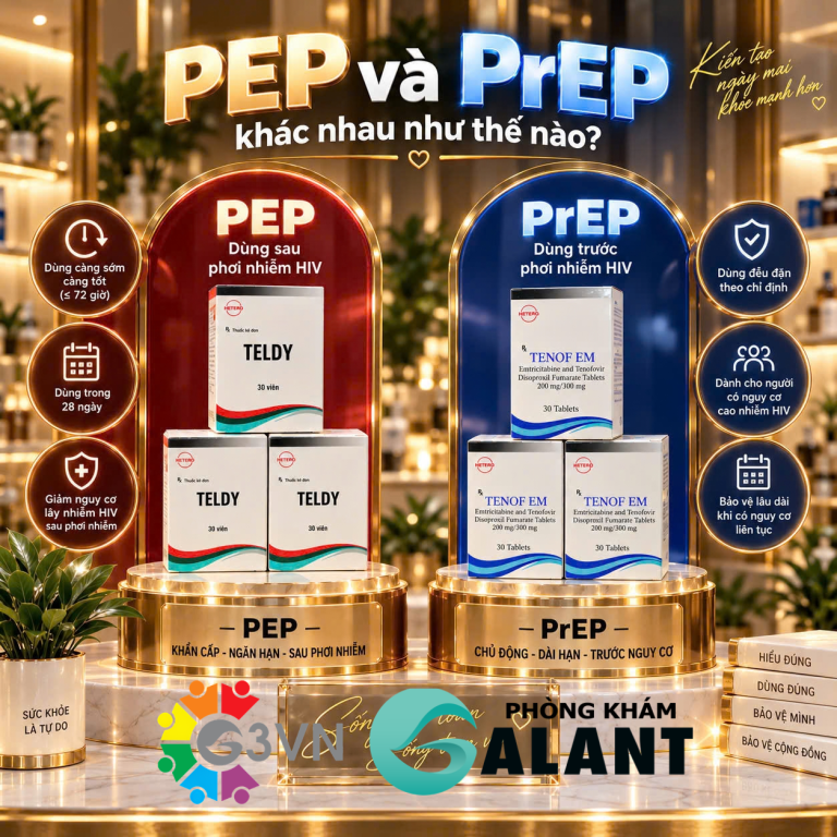 PEP và PrEP khác nhau như thế nào? 5 điều cần biết về dự phòng HIV