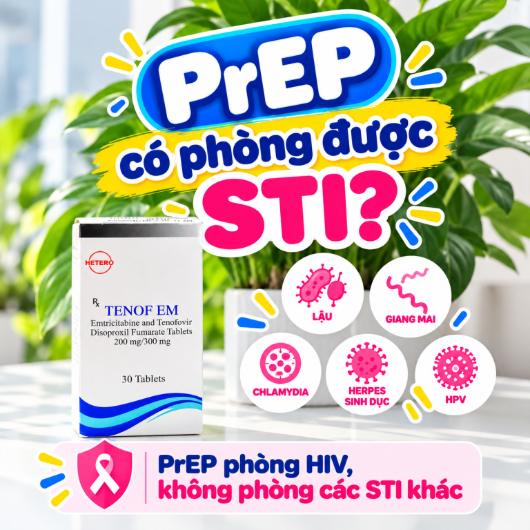 PrEP Có Phòng Bệnh STI Không? 5 Điều Cần Biết